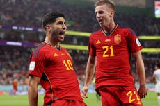 España vs Costa Rica EN VIVO: España lidera con tres goles