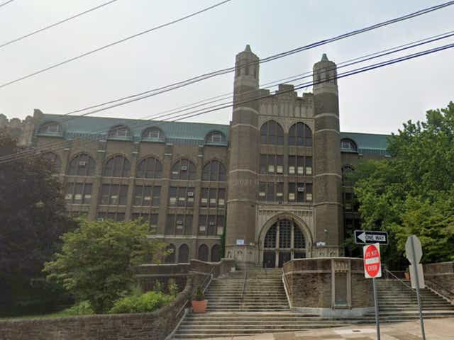 Escuela secundaria Overbrook en Filadelfia, Pensilvania