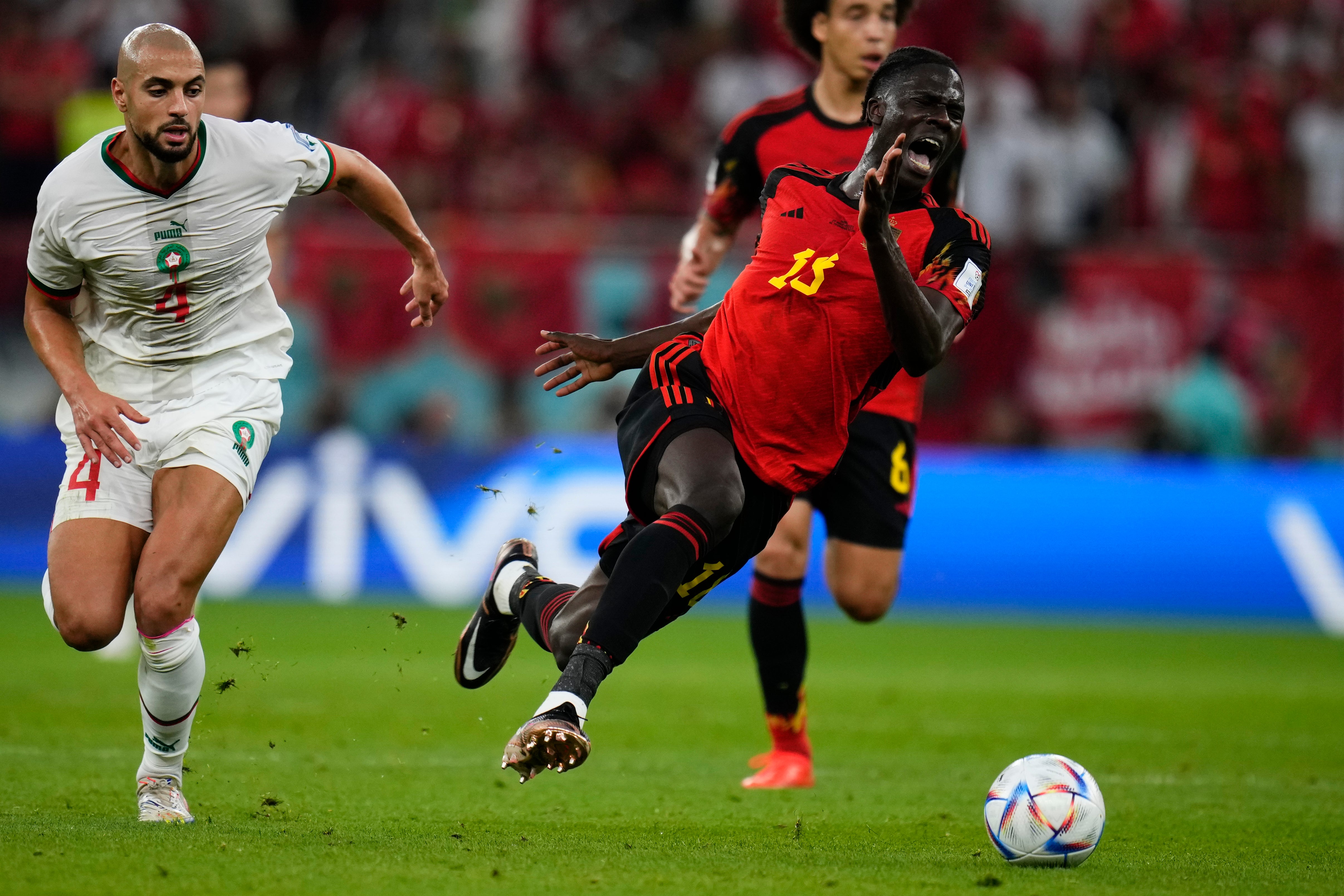 DEP-FUT MUNDIAL BÉLGICA-MARRUECOS