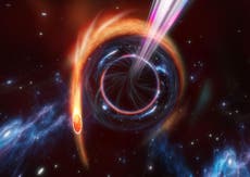 Investigadores detectan explosión de energía de un agujero negro que apunta directamente a la Tierra