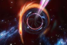 Investigadores detectan explosión de energía de un agujero negro que apunta directamente a la Tierra