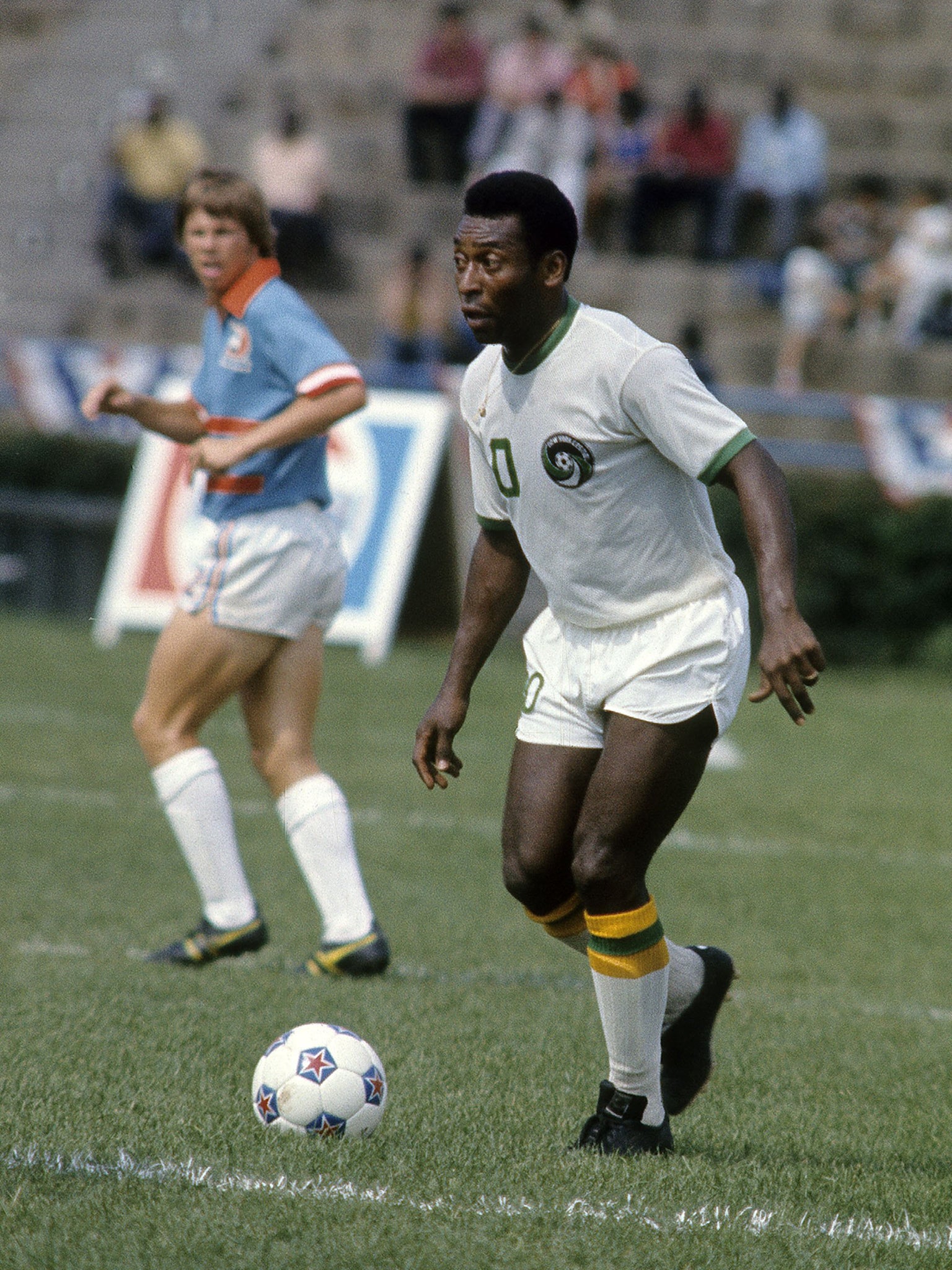 El brasileño jugó en el Cosmos de Nueva York de 1975 a 1977