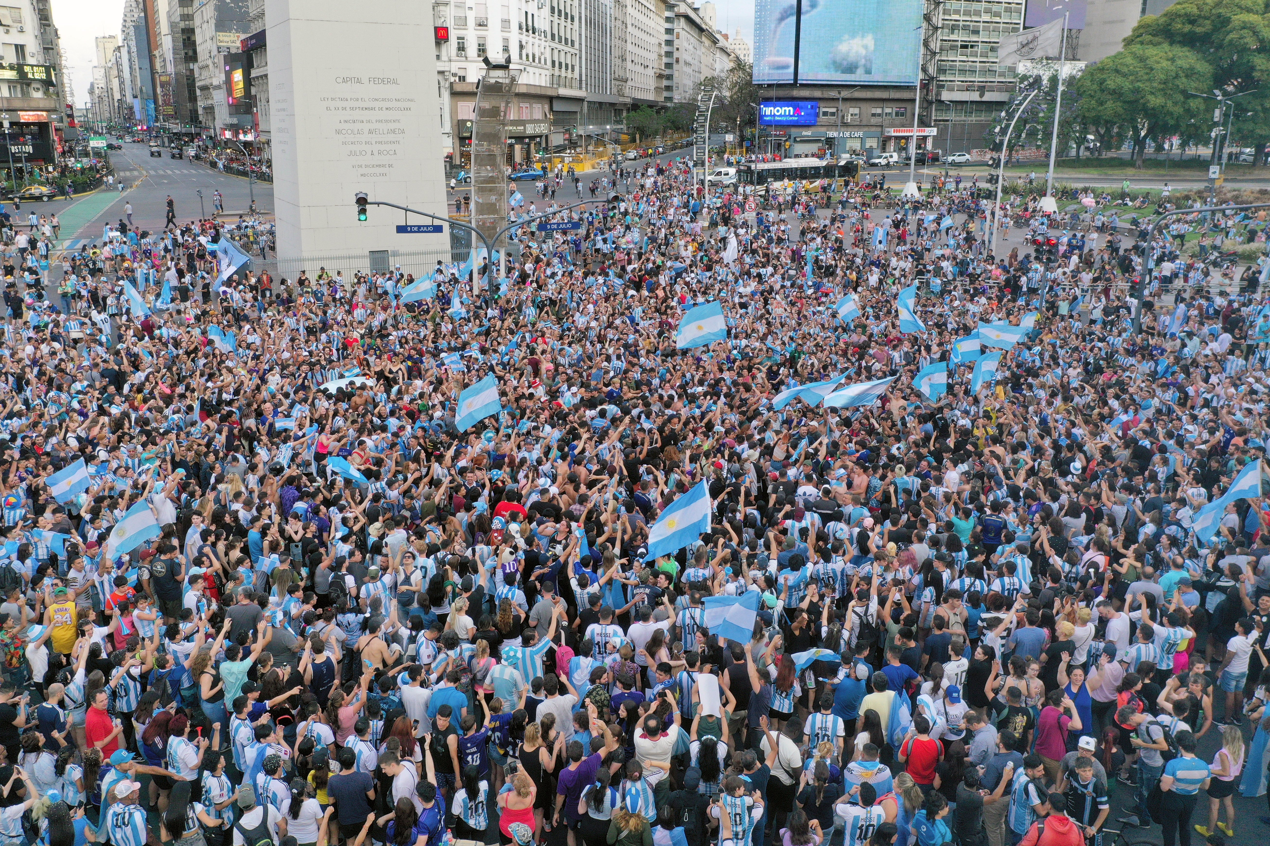 ARGENTINA-CELEBRACIÓN