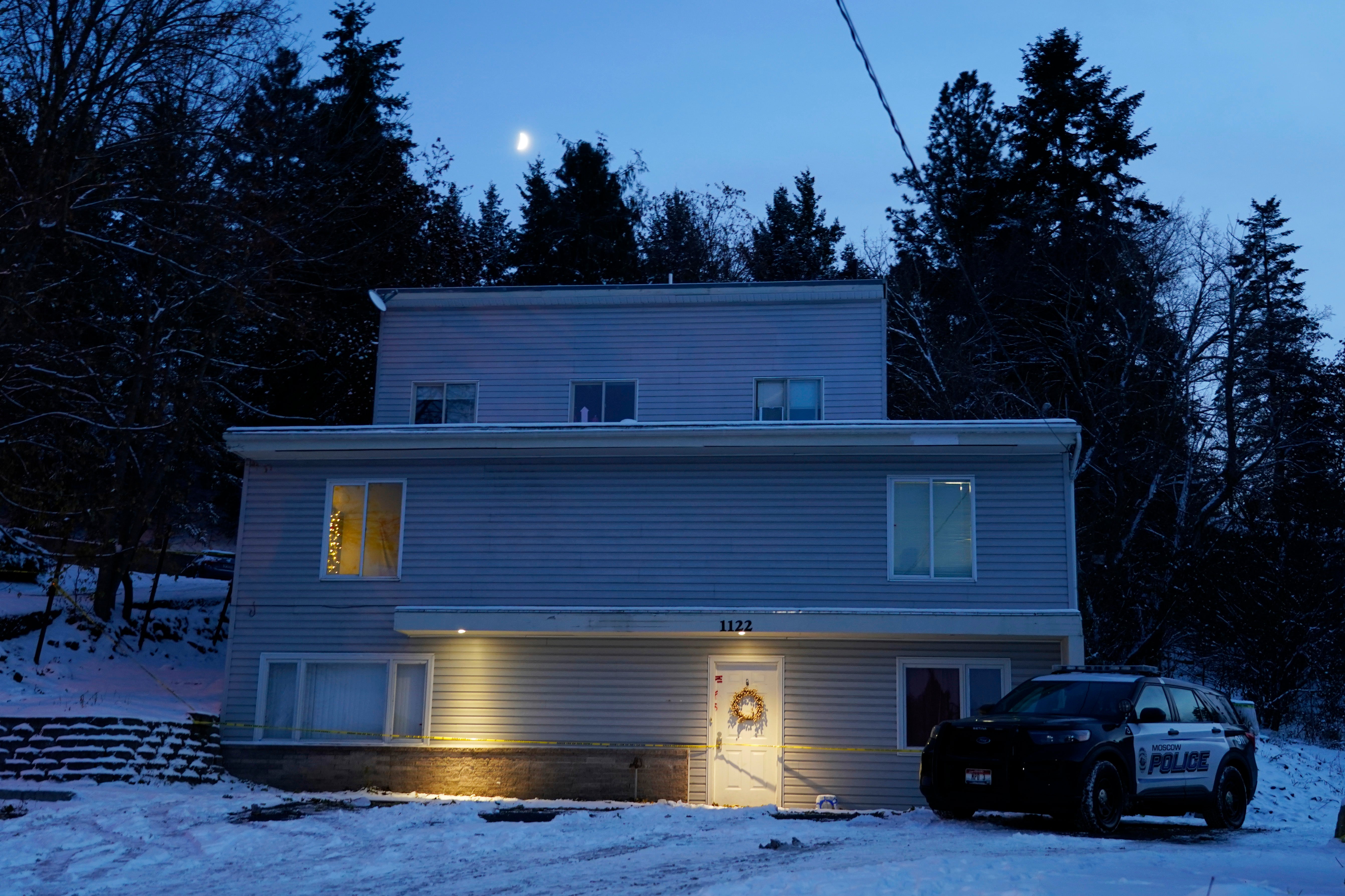 La casa donde cuatro estudiantes fueron asesinados el mes pasado