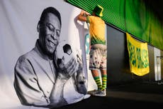 Brasileños en Qatar tienen en la mente a Pelé