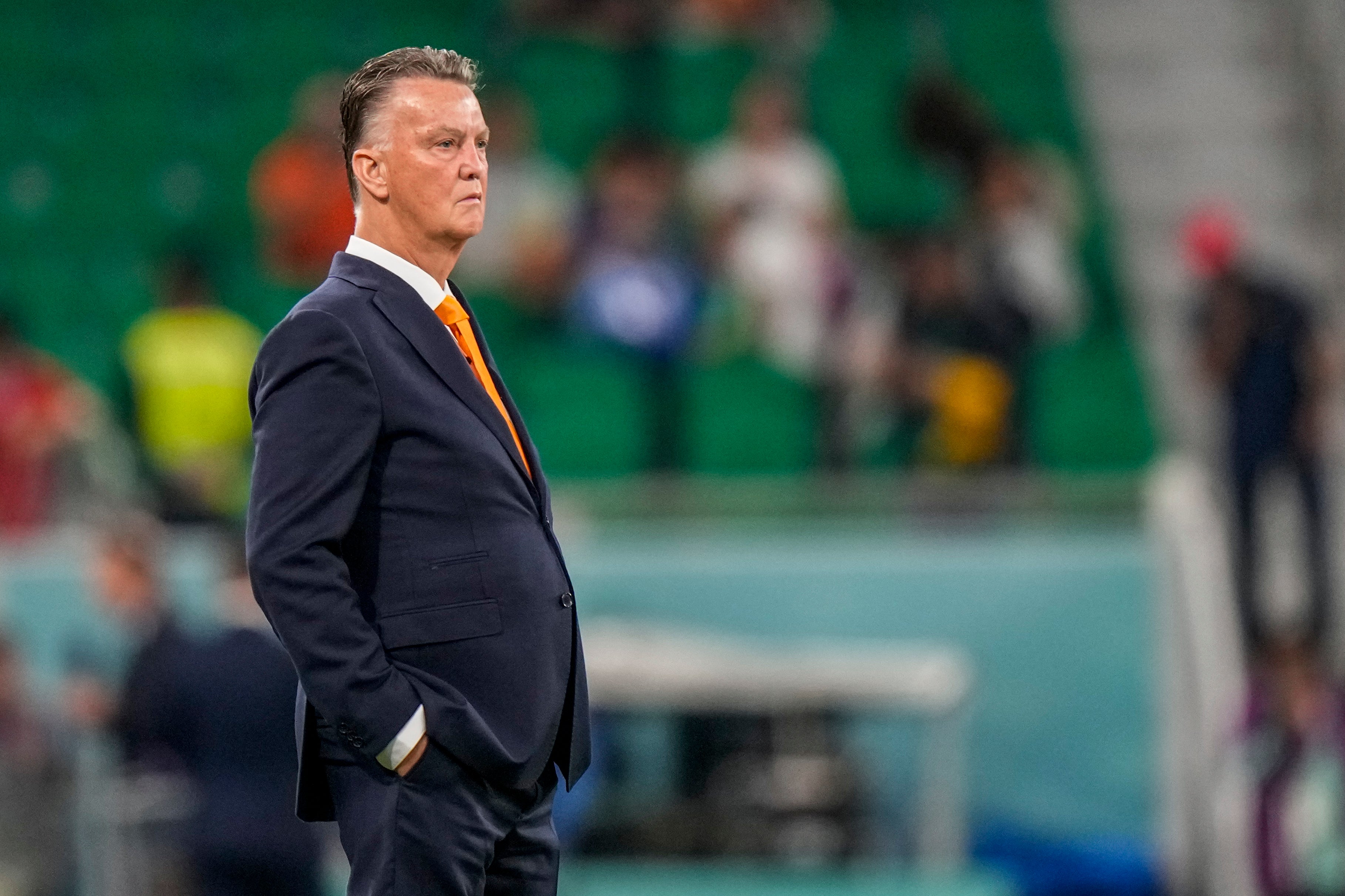 Van Gaal enjoys the World Cup with the Netherlands