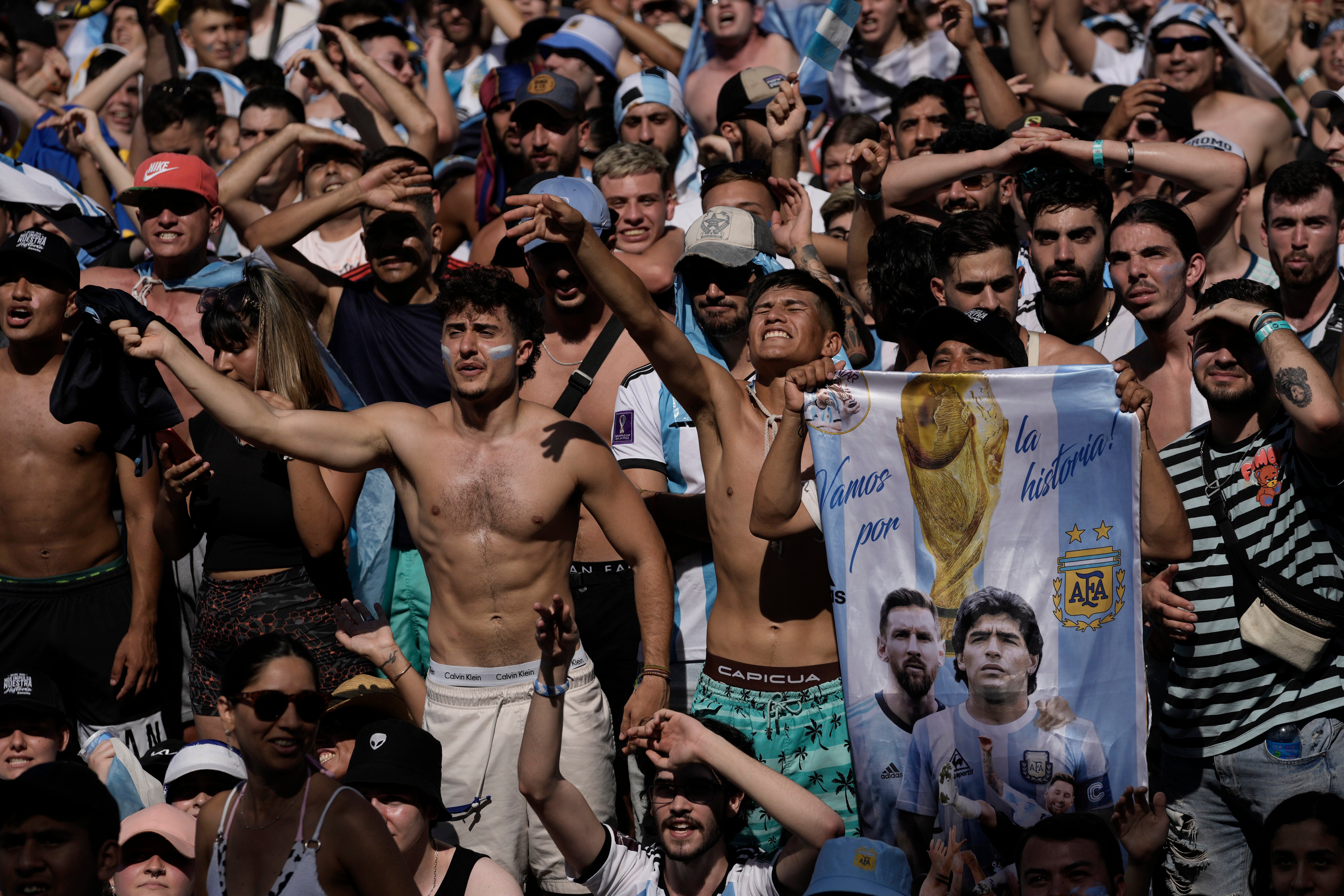 MUNDIAL ARGENTINA-REACCION