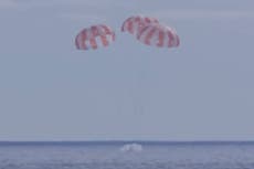 Cápsula Orión regresa a casa tras vuelo de prueba a la Luna