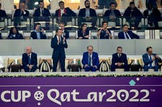 Macron disfruta el triunfo de Francia desde el estadio