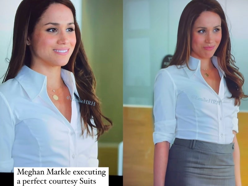 Se vuelve viral un clip de Meghan Markle haciendo una reverencia en ‘Suits’ tras documental ‘Harry & Meghan’