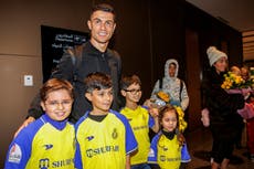 Esperan que suba interés del fútbol asiático con Cristiano