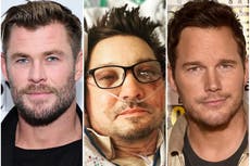 Chris Hemsworth y Chris Pratt responden a la selfi en el hospital de Jeremy Renner