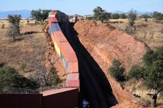 Retiran los contenedores en la frontera de Arizona y México