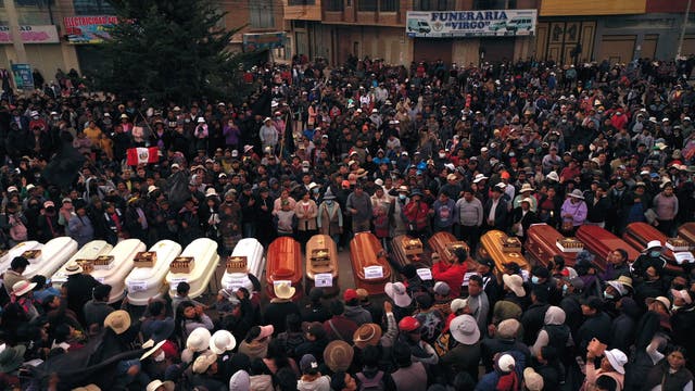 AMS-GEN PERÚ-PROTESTAS POLICÍA