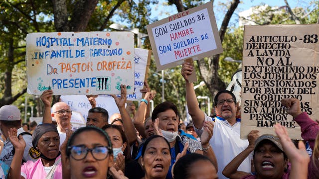 VENEZUELA-PROTESTAS