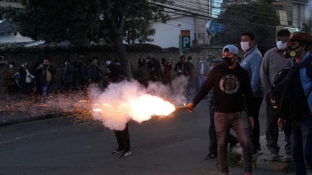 BOLIVIA-LÍDER OPOSITOR
