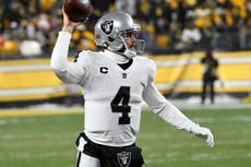 Carr, listo para irse de Raiders y probar nuevo equipo