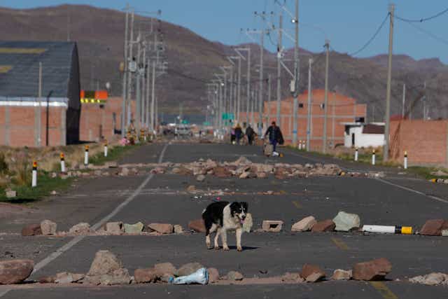 BOLIVIA-PERÚ PROTESTAS
