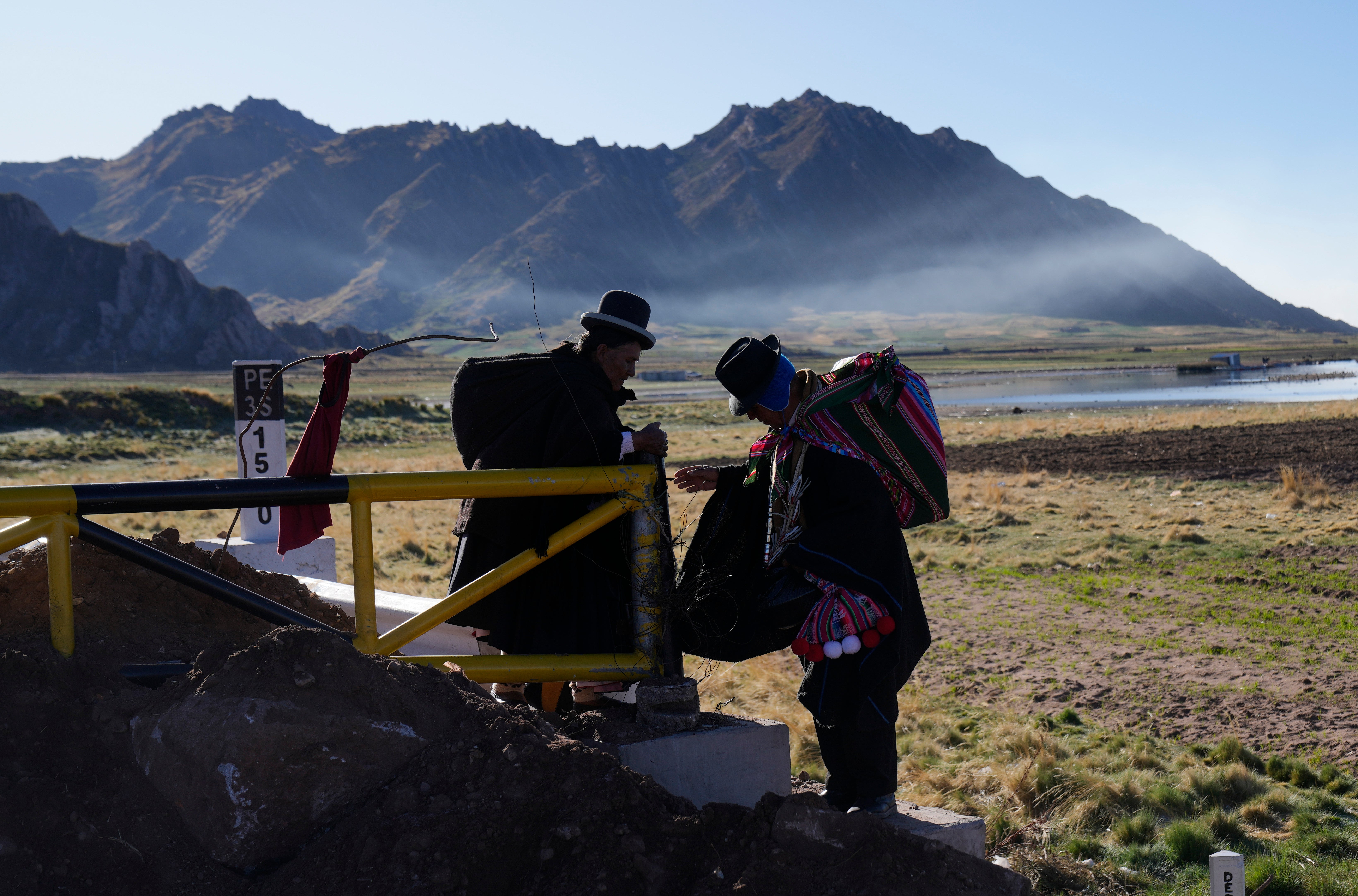 BOLIVIA-PERÚ PROTESTAS