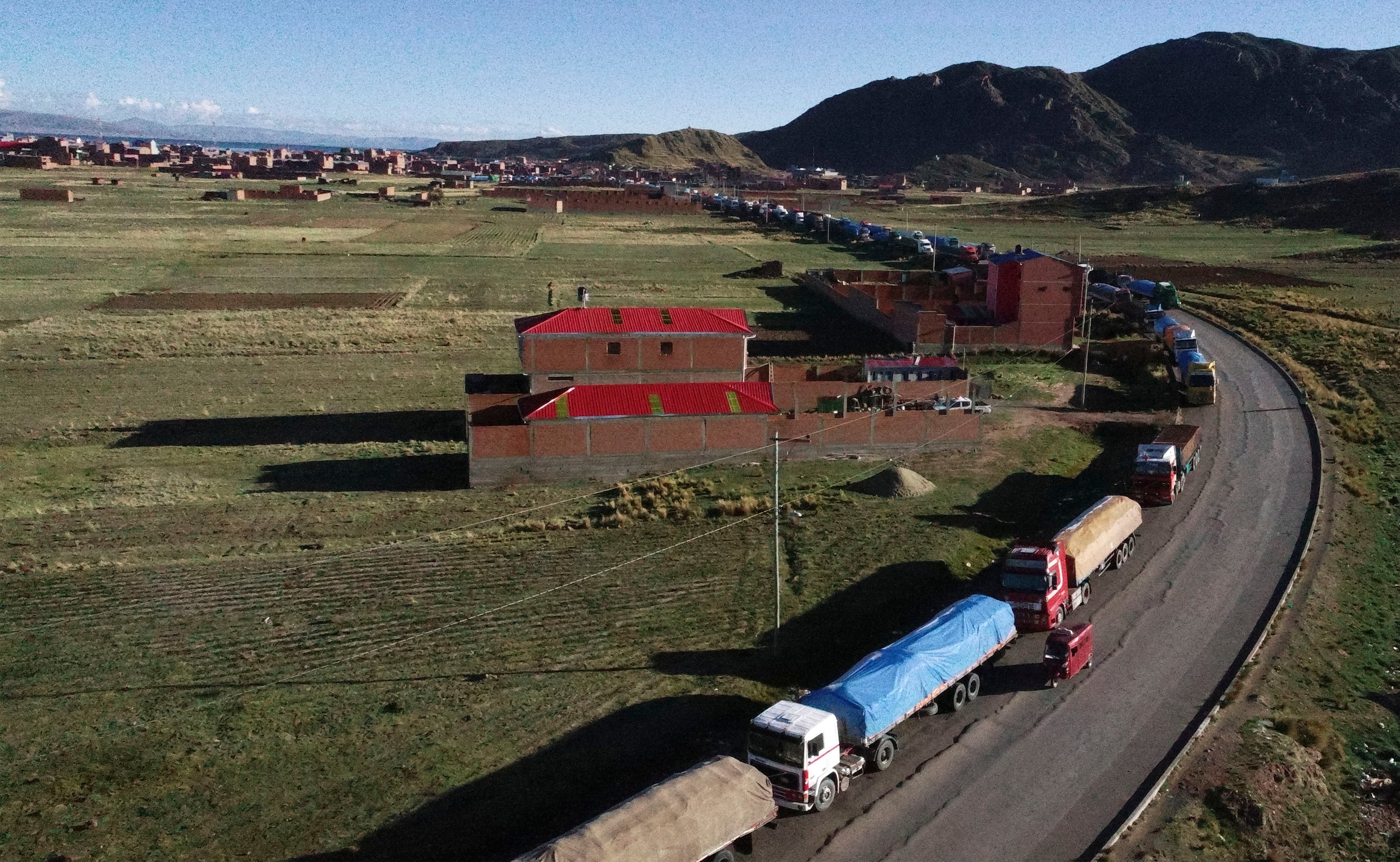 BOLIVIA-PERÚ PROTESTAS
