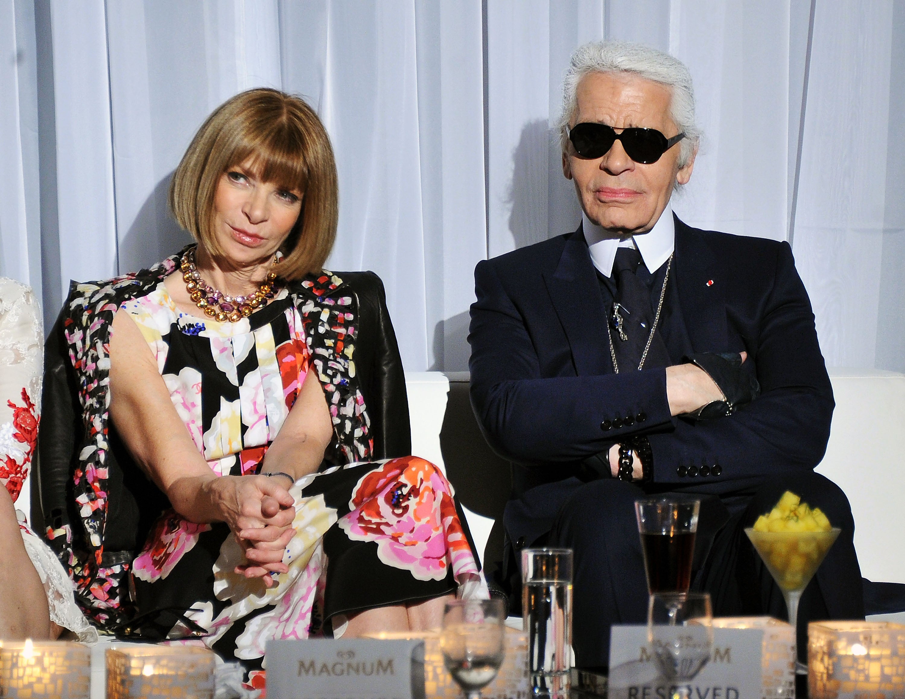 Anna Wintour y Karl Lagerfeld eran amigos cercanos antes de la muerte del diseñador de moda en 2019