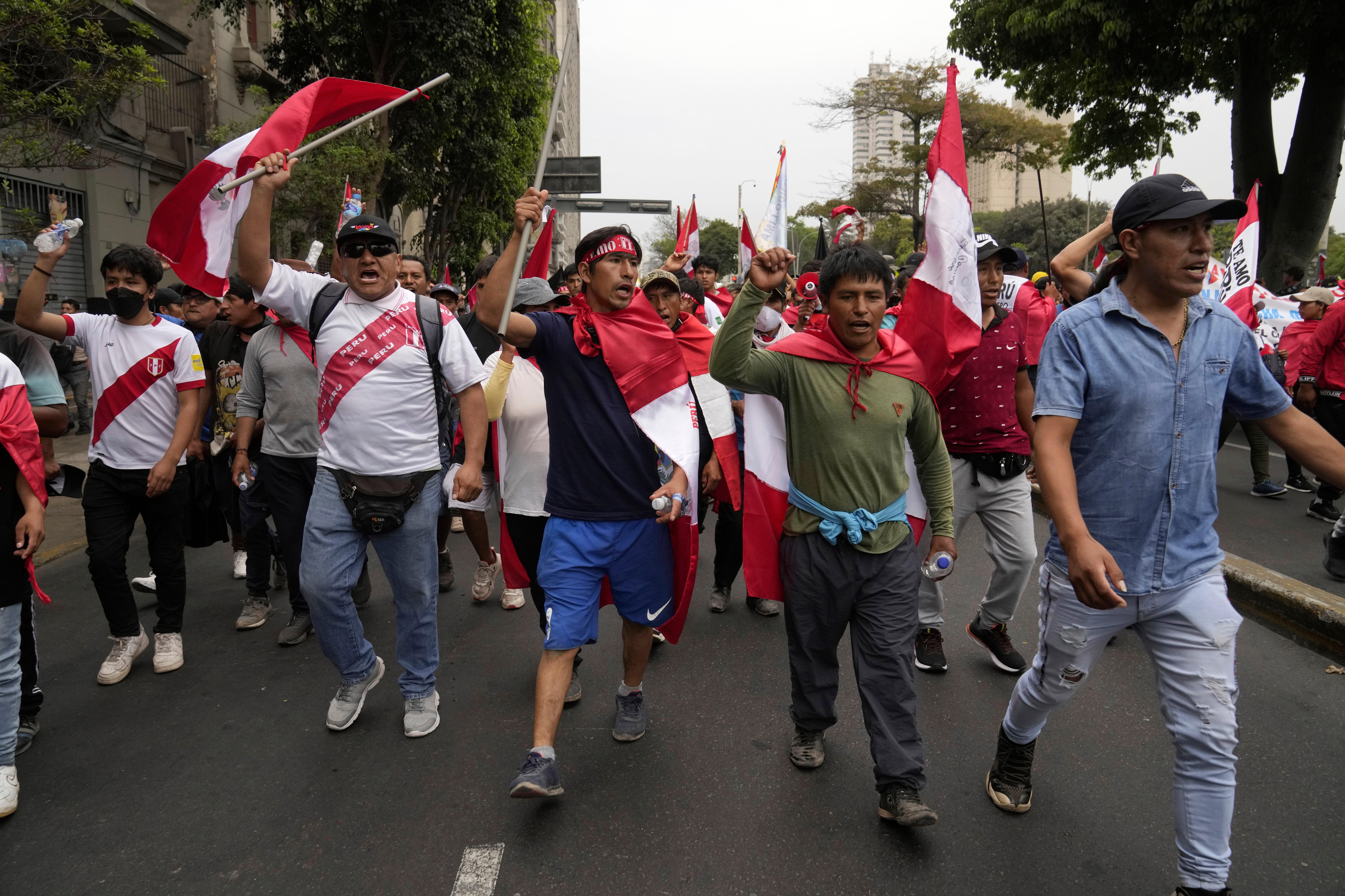 AMS-GEN PERÚ-PROTESTAS