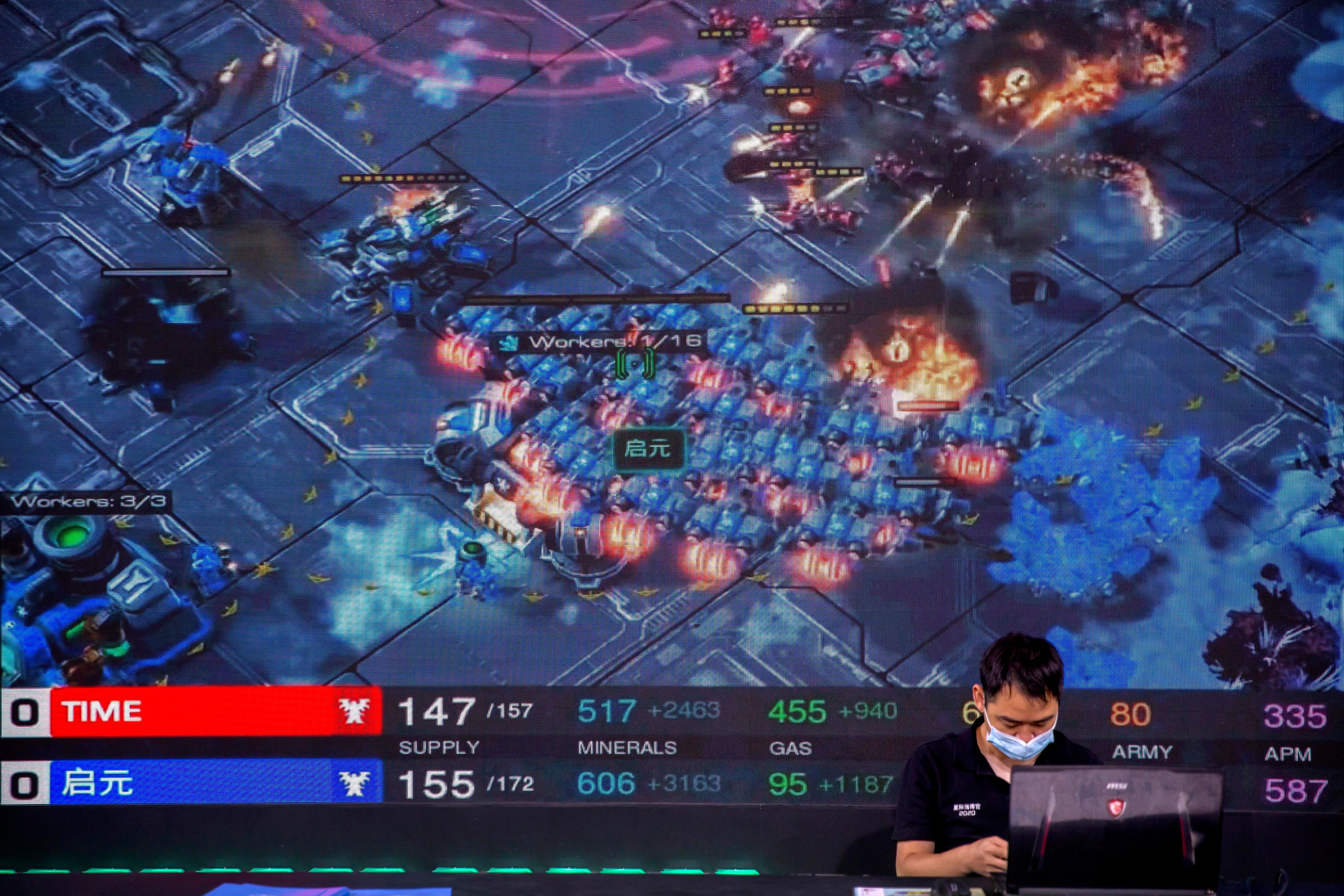 CHINA-NIÑOS-JUEGOS EN LÍNEA