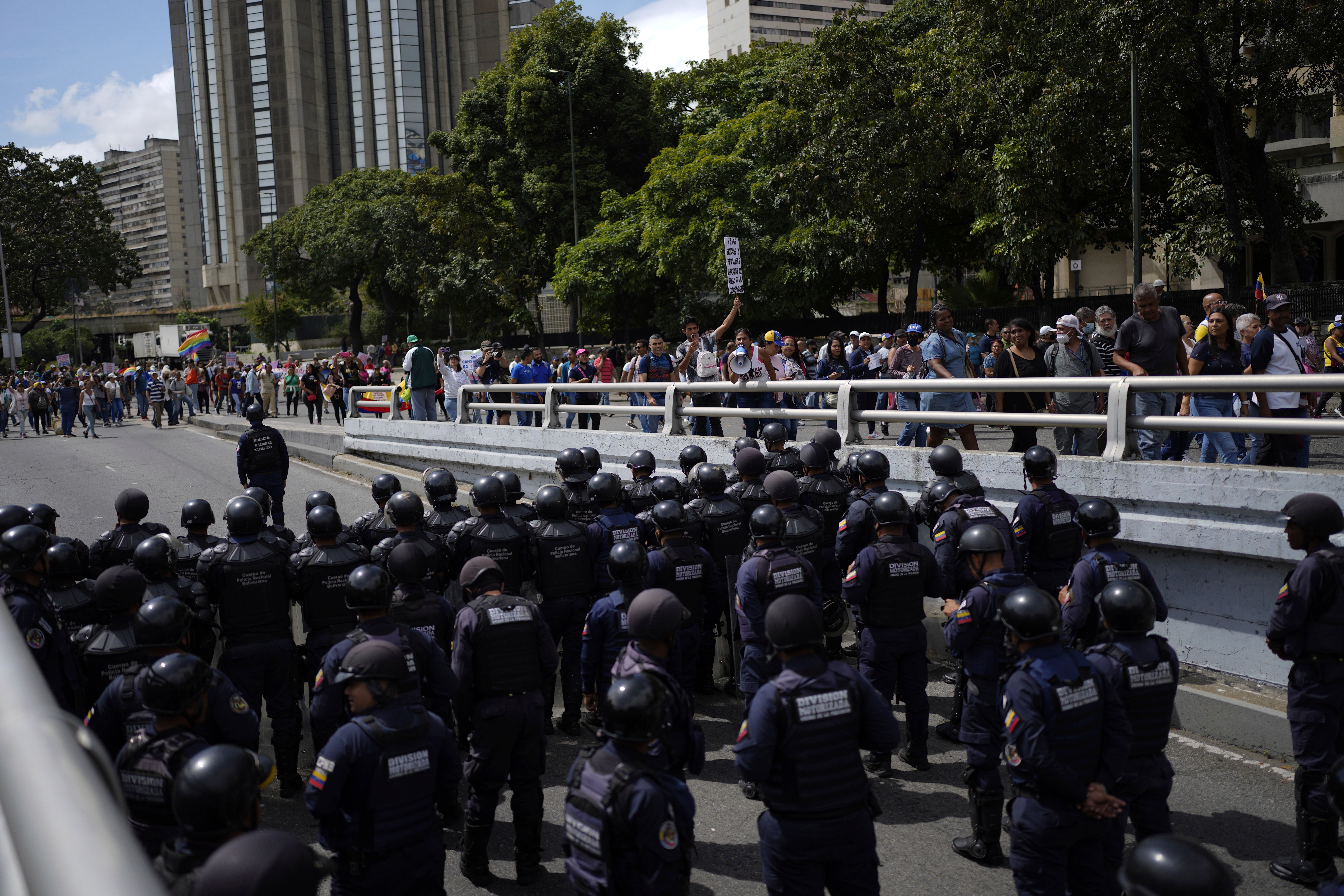 VENEZUELA-PROTESTAS SALARIOS