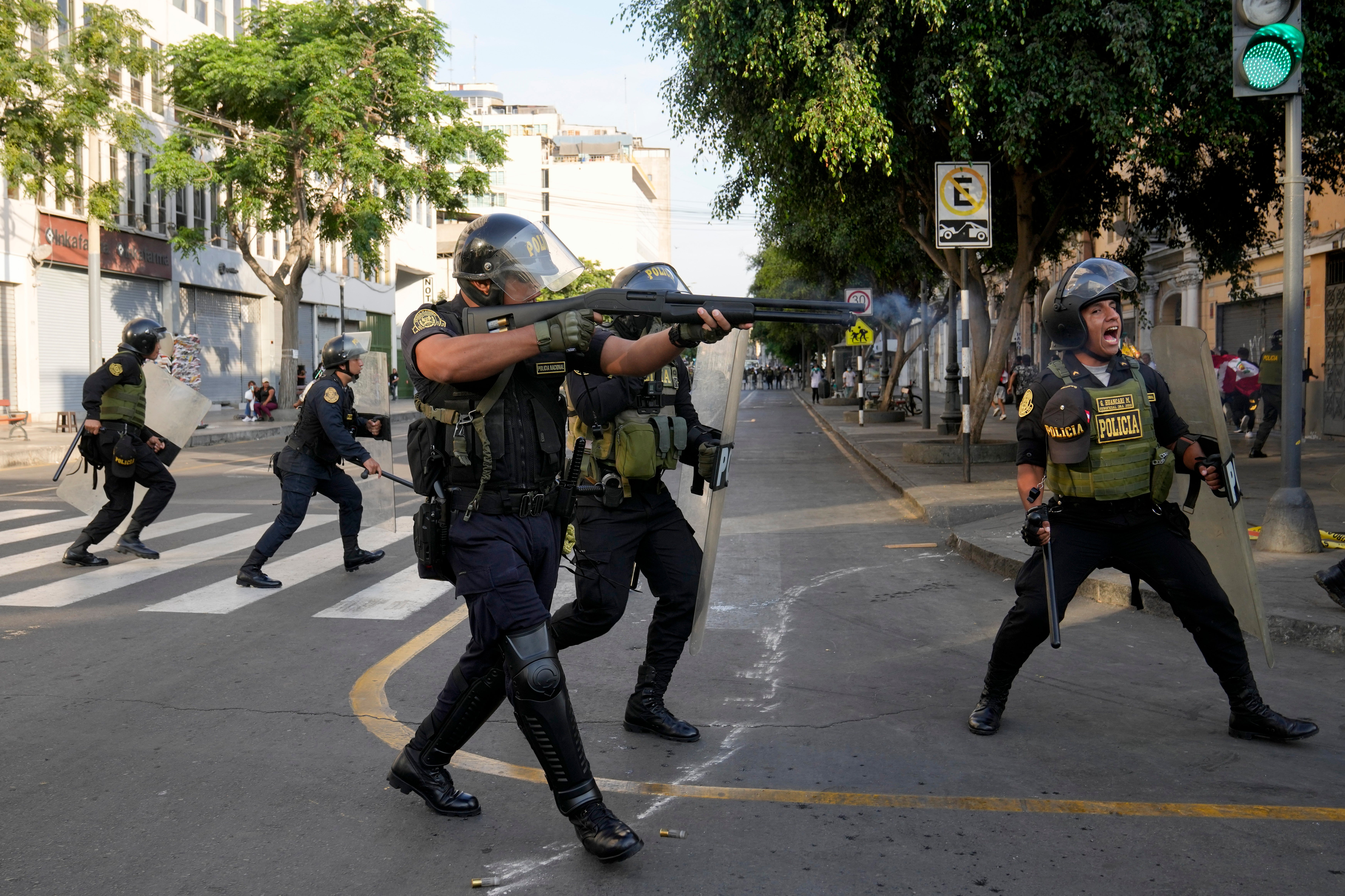 APTOPIX PERÚ-PROTESTAS