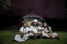 Arhuacos alzan su voz patrimonial por la tierra en Colombia