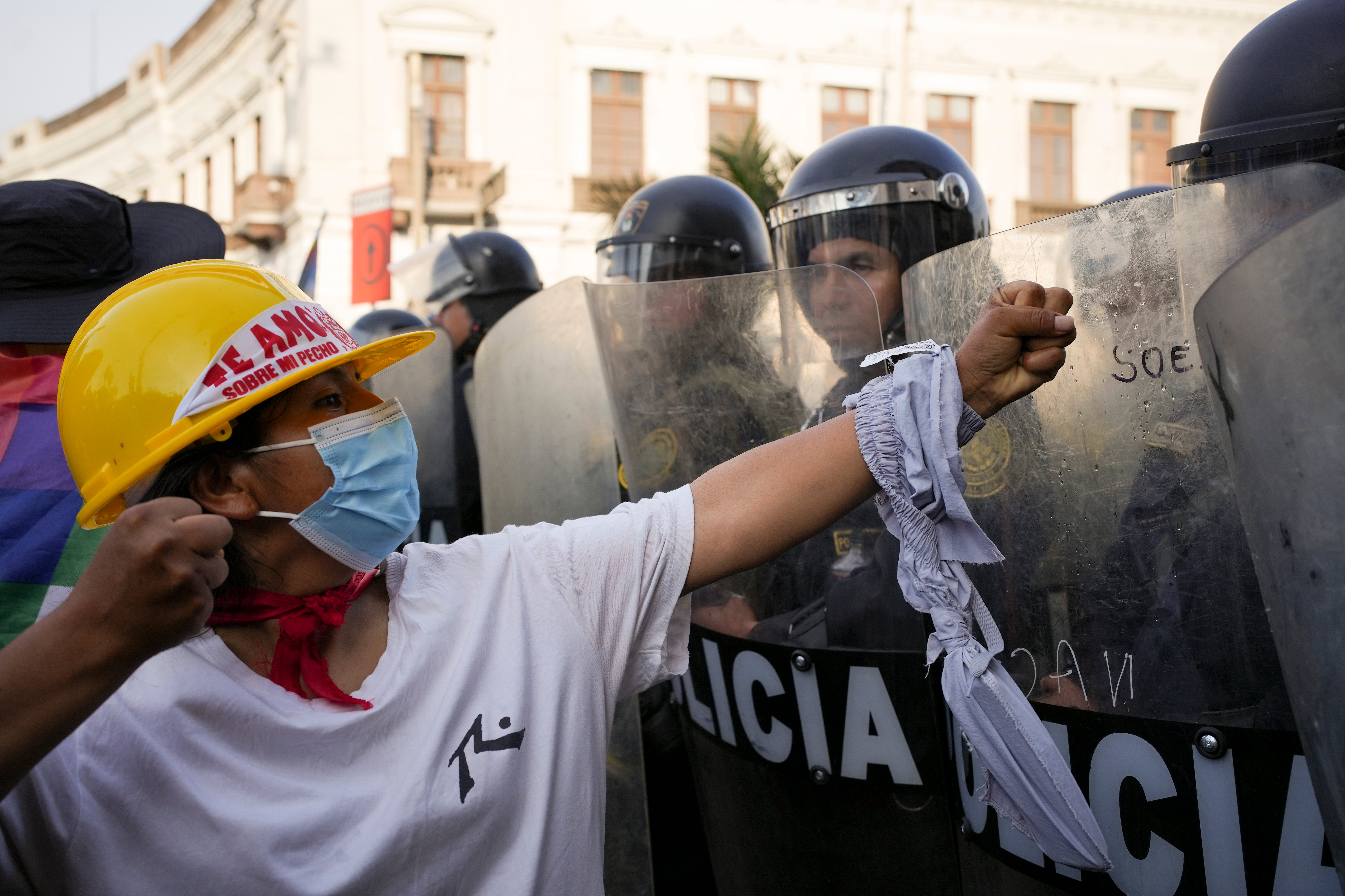 PERÚ-PROTESTAS ELECCIONES