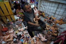 Figuras de niño Dios quedan como nuevas para la Candelaria
