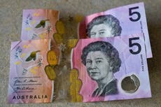 Australia elimina a la monarquía británica de sus billetes