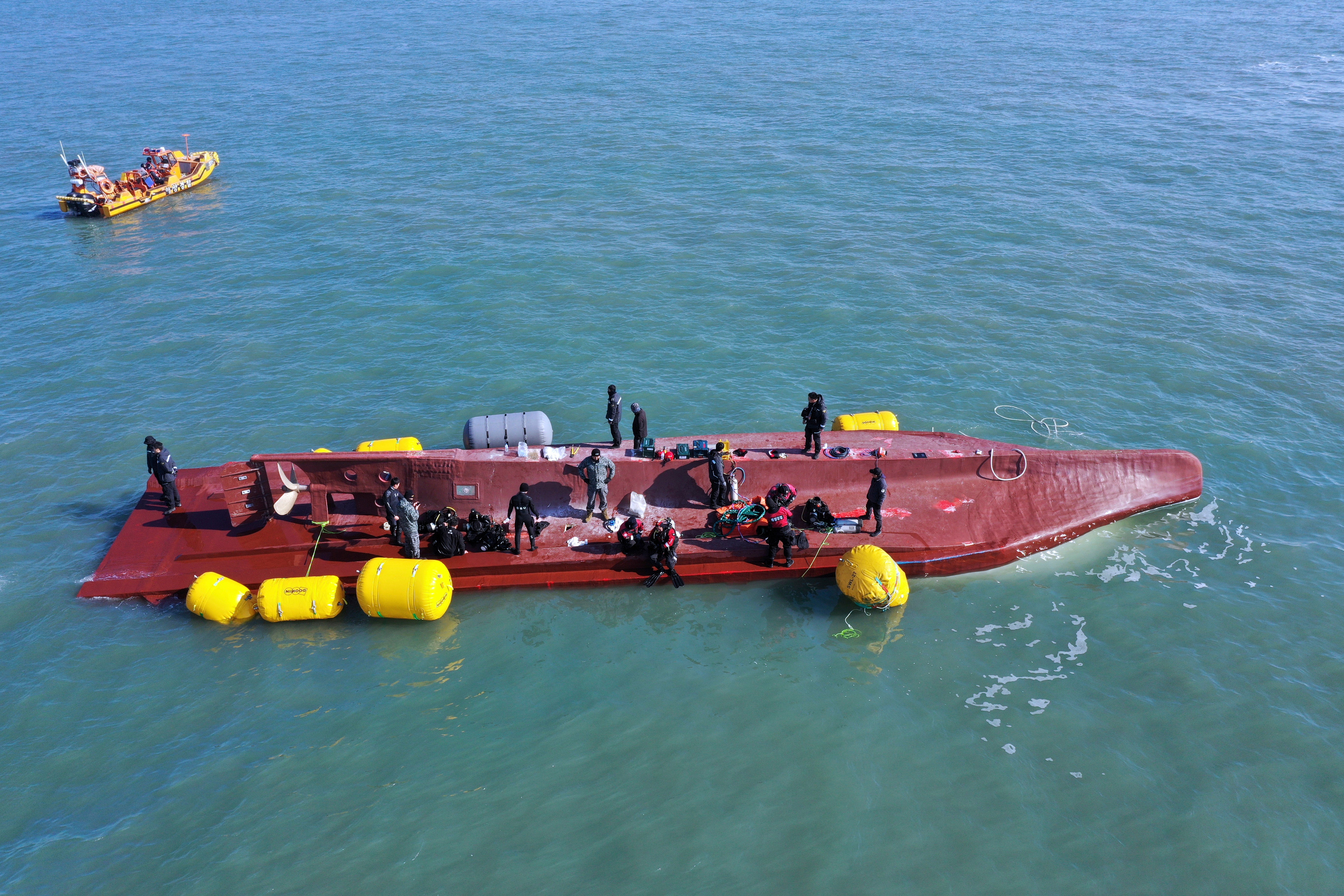 COREA DEL SUR-NAUFRAGIO