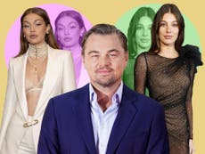 Leonardo DiCaprio sigue envejeciendo, pero sus novias se quedan de la misma edad