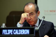México: expresidente Calderón niega pactos con el narco