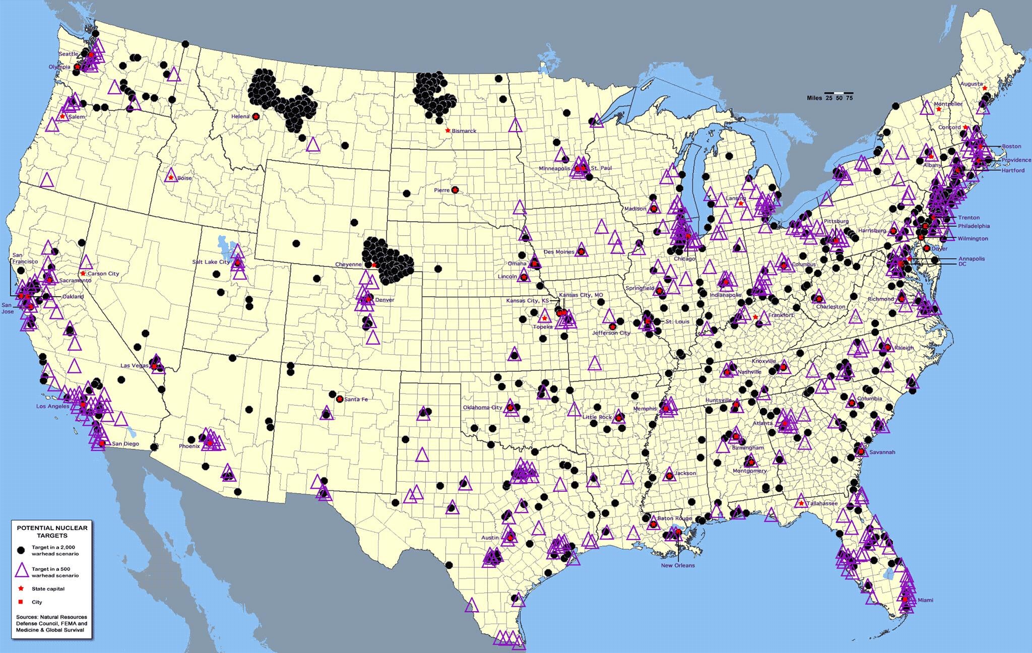 El mapa se publicó por primera vez en 2015 por la Agencia Federal para el Manejo de Emergencias (’FEMA’ por sus siglas en inglés)