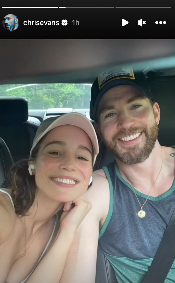 Baptista y Evans se casaron en 2023