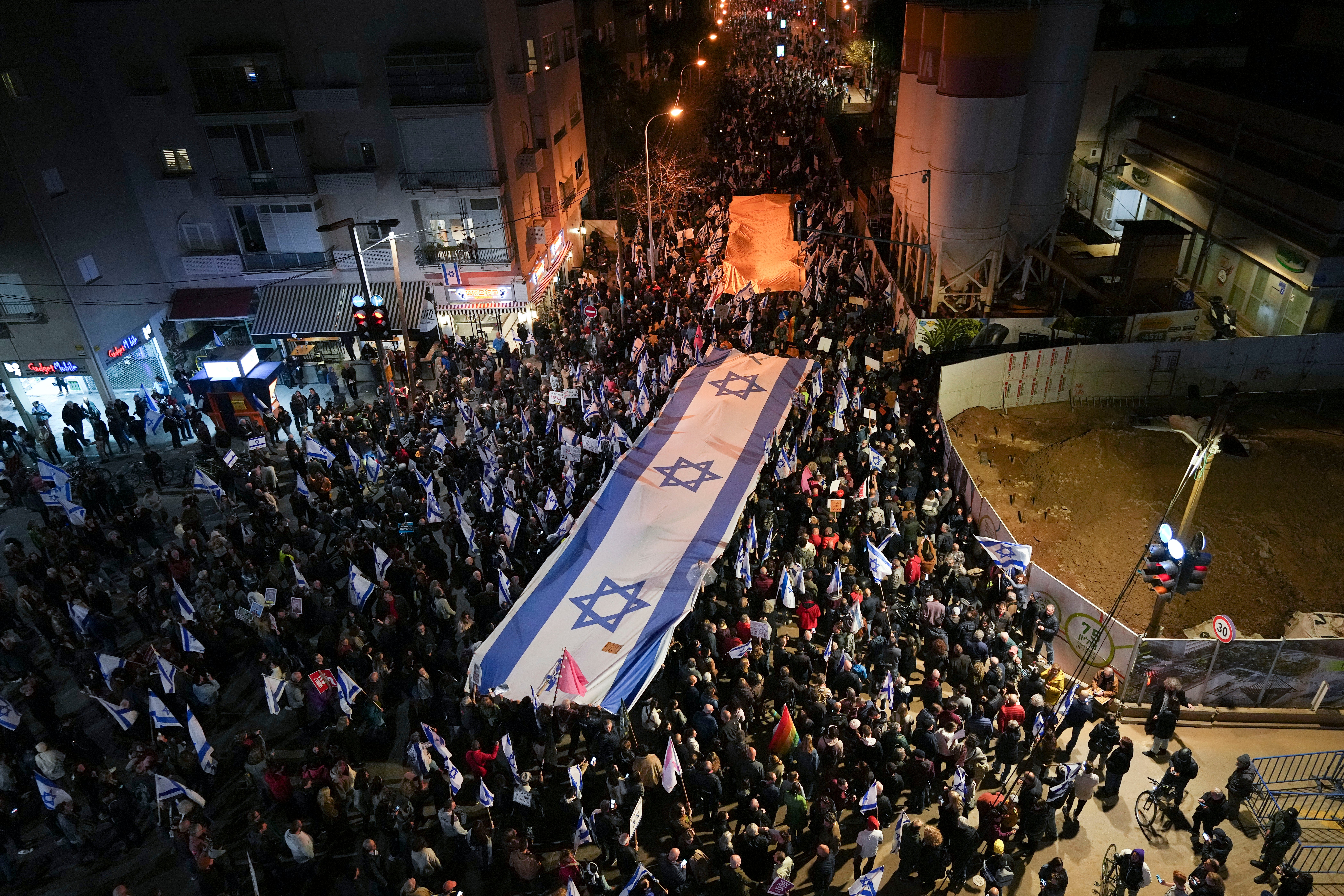 ISRAEL-PROTESTAS