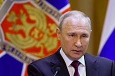 Putin firma ley que suspende pacto nuclear con EEUU