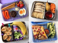 Cómo los padres preparan los almuerzos de sus hijos para el regreso a clases