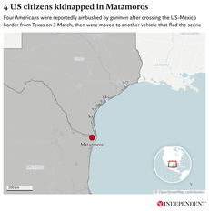 ¿Dónde está Matamoros, la ciudad donde secuestraron a cuatro estadounidenses a punta de pistola?