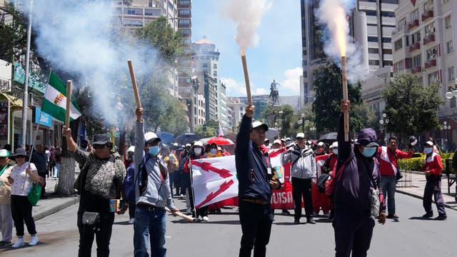 BOLIVIA-PROTESTAS MAESTROS