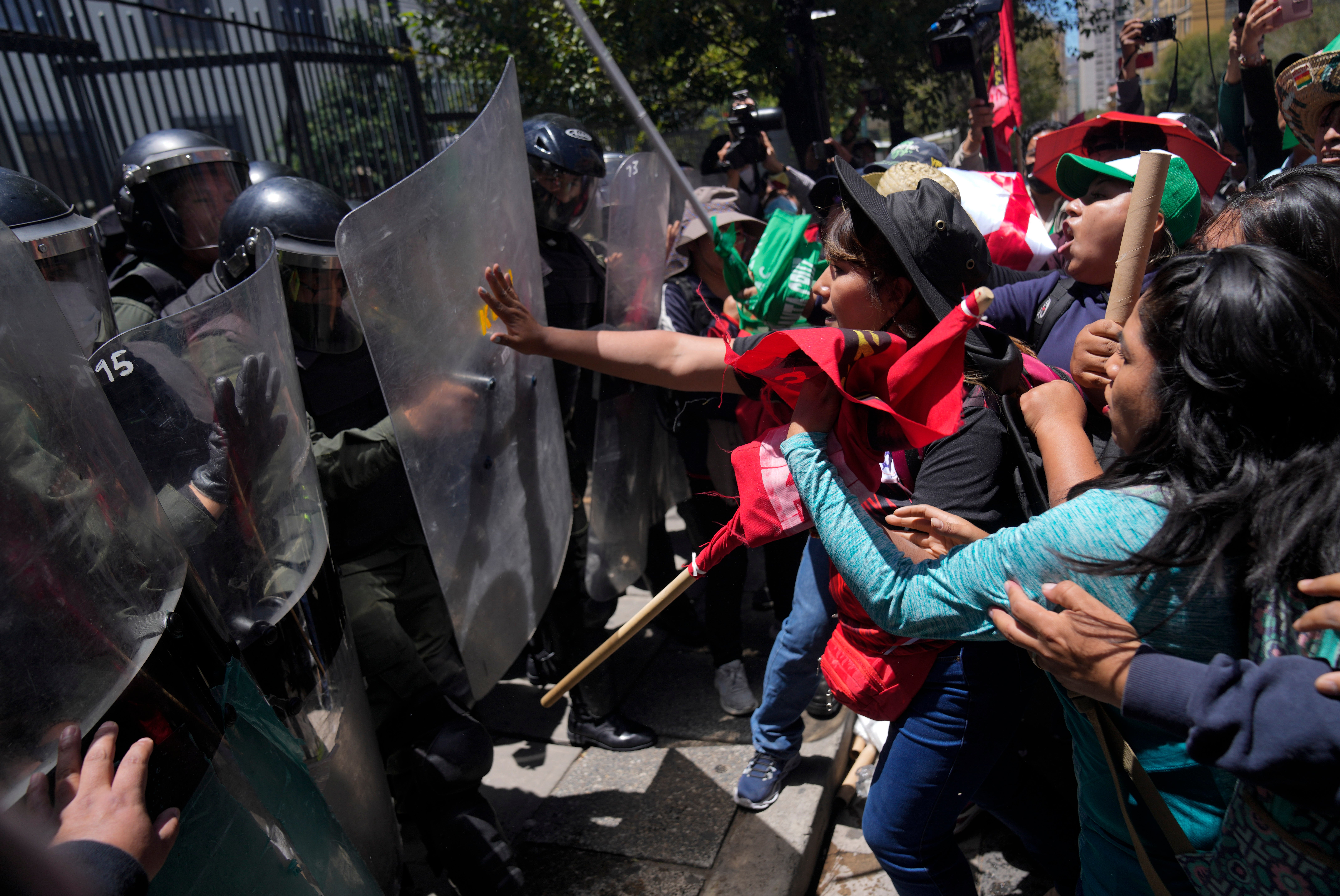 BOLIVIA-PROTESTA MAESTROS