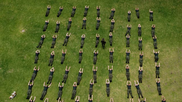 COLOMBIA-MUJERES MILITARES