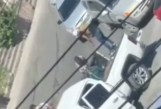 Un vídeo que circula por Internet parece mostrar el momento del secuestro