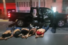 Entregan amarrados a presuntos asesinos de estadounidenses en Matamoros