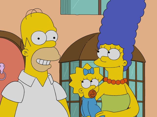 <p>Homer, Maggie y Marge en 'Los Simpson'</p>