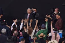 México: Presidente celebra gran concentración rumbo al 2024