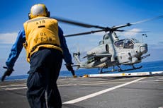 Encuentran helicóptero militar desaparecido en California